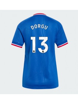 Ženski Nogometna dresi replika Manchester United Patrick Dorgu #13 Gostujoči 2026-27 Kratek rokav Ženski Nogometna dresi replika Manchester United Patrick Dorgu #13 Gostujoči 2026-27 Kratek rokav